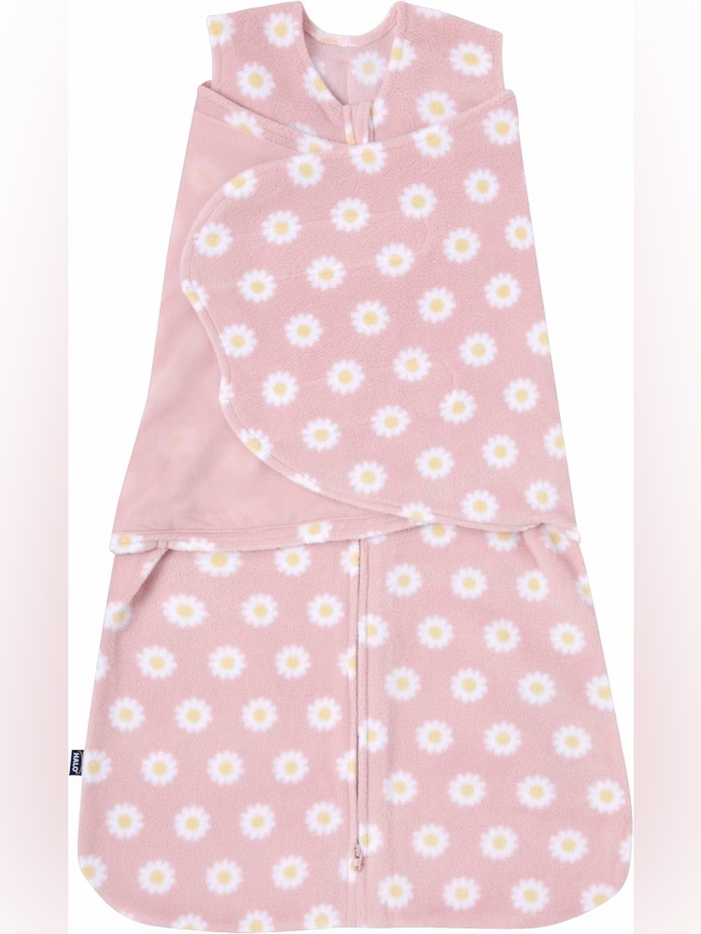 HALO Micro-Fleece Sleepsack Swaddle Daisy